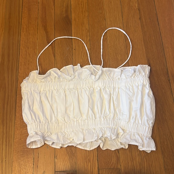 Wray white Leigh top bandeau crop medium - Picture 5 of 6